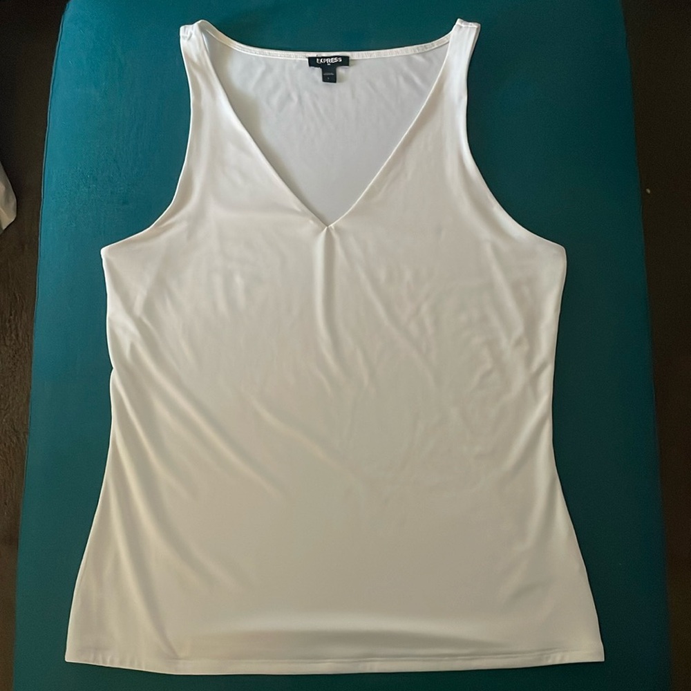 Express V Neck Tank Top- Size L